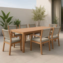 Maui - Water Resistant Outdoor Patio Dining Arm Chair (Set of 2) - Meridian Furniture - Chair Sets - Elite Enclave Home