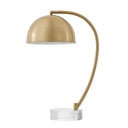 Romani - Brass Desk Lamp - Gold - Uttermost - Table Lamps- Elite Enclave Home