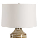 Schneider - Glazed Table Lamp - Brown / Beige