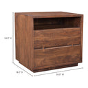 Madagascar - Nightstand - Light Brown - Moe's Home Collection - Accent Nightstands - Elite Enclave Home