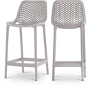 Mykonos - Outdoor Patio Stool (Set of 2) - Meridian Furniture - Stool Sets - Elite Enclave Home