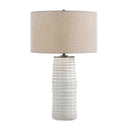 Barat - Ceramic Table Lamp - White - Uttermost - Table Lamps - Elite Enclave Home