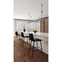 Alibi - Counter Stool (Set of 2) - Matte Black - Moe's Home Collection - Stool Sets - Elite Enclave Home