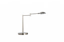 Metal Desk Table Lamp With Shade - Silver