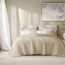 Full/Queen Reversible Tencel Comforter Blanket - Linen