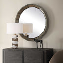Neve - Round Mirror - Bronze - Uttermost - Accent Mirrors - Elite Enclave Home