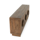 Vally - Wood 6 Door Buffet - Natural - Classic Home - Buffets - Elite Enclave Home