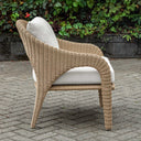 Kavali - Outdoor Wicker Lounge Chair - Woodtone - Uttermost - Lounge Chairs - Elite Enclave Home