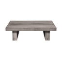 Solid Wood Outdoor Coffee Table - Gray