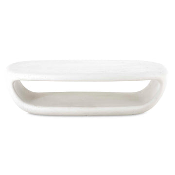 Leyton - Outdoor Coffee Table - White