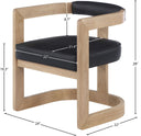 Manchester - Dining Chair - Natural Frame - Meridian Furniture - Arm Chairs - Elite Enclave Home