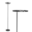 Color Changing LED Rotating Head Floor Lamp - Black - HomeRoots - Floor Lamps - Elite Enclave Home