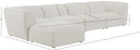 Miramar - 5 Piece Modular Sectional - Meridian Furniture - Stationary Sectionals - Elite Enclave Home