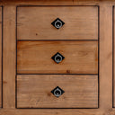 Amita - 3 Drawer 4 Door Cabinet - Brown - Classic Home - Buffets - Elite Enclave Home