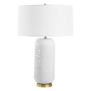 Iona - White Glaze Table Lamp - White - Uttermost - Table Lamps- Elite Enclave Home
