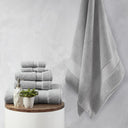 Splendor - 6 Piece Towel Set - Gray - Madison Park Signature - Towel Sets - Elite Enclave Home