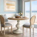 Lexi - Dining Table - Reclaimed Walnut / Antique Cream - Madison Park - Dining Tables - Elite Enclave Home