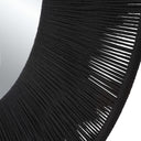 Sailor's Knot - Round Mirror - Black