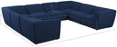 Miramar - 8 Piece Modular Sectional - Meridian Furniture - Stationary Sectionals - Elite Enclave Home