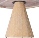Linette - Dining Table - White Oak - Meridian Furniture - Dining Tables - Elite Enclave Home