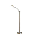 Adjustable LED Task Floor Lamp - Nickel - HomeRoots - Floor Lamps - Elite Enclave Home