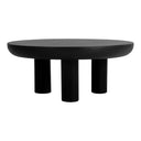 Rocca - Cement Coffee Table - Black - Moe's Home Collection - Coffee Tables - Elite Enclave Home