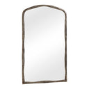 Hammered Antique - Arch Mirror - Nickel