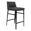 Baron - Counter Stool - Charcoal - Moe's Home Collection - Counter Height (24" - 27") - Elite Enclave Home