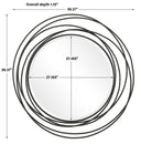 Whirlwind - Round Mirror - Uttermost - Wall Mirrors - Elite Enclave Home