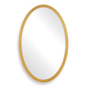 Elstree - Oval Mirror - Antique Brass