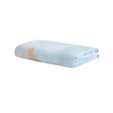 Cassiopeia - Twin Watercolor Tie Dye Printed Duvet Cover Set - Aqua
