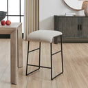 Arcane - Counter Stool - Ecru - Uttermost - Counter Height (24" - 27") - Elite Enclave Home