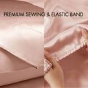 Satin - Wrinkle-Free Luxurious 6-Piece Sheet Set - Blush