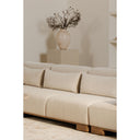June - Slipper Chair - Oatmeal - Moe's Home Collection - Stationary Chairs - Elite Enclave Home