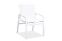 Metal Indoor Outdoor Dining Chair (Set of 2) - White