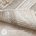 Asher - 20" x 32" Bath Rug - Natural - INK+IVY - Bath Rugs & Mats - Elite Enclave Home