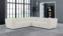 Miramar - 5 Piece Modular Sectional - Meridian Furniture - Stationary Sectionals - Elite Enclave Home