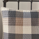 Ridge - 6 Piece Herringbone Coverlet Set - Neutral
