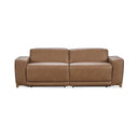 Kadon - Leather Power Recliner Sofa - Tan - Classic Home - Reclining Sofas- Elite Enclave Home