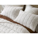 100% Linen - Full/Queen Linen Garment Washed Quilt Set - White - Harbor House - Quilts & Shams - Elite Enclave Home