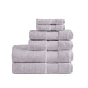 Turkish - 6 Piece Bath Towel Set - Lavender - Madison Park Signature - Towel Sets - Elite Enclave Home