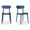 Kent - Outdoor Dining Chair (Set of 2) - Navy - Moe's Home Collection - Chair Sets - Elite Enclave Home