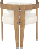 Carlyle - Dining Chair With Natural Frame - Meridian Furniture - Arm Chairs - Elite Enclave Home