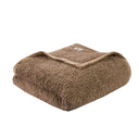Burlington - King Berber Blanket - Brown