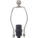 Glass Bedside Table Lamp - Clear Natural