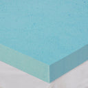 Queen Gel Memory Foam Cover Mattress Topper With 3M Moisture Management - White