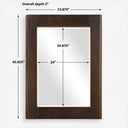 Catron - Mirror - Aged Walnut