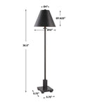 Pilot - Buffet Lamp - Uttermost - Table Lamps - Elite Enclave Home