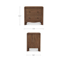 Mabel - Nightstand - Dark Brown - Moe's Home Collection - Accent Nightstands - Elite Enclave Home