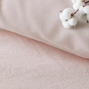 Callie - 4 Piece Twin/Twin Long Pom Pom Comforter Set - Pink Multi
